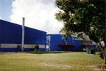 Antigua brewery building, factory