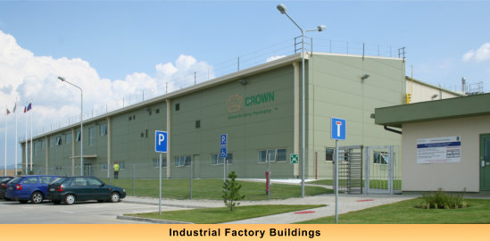 steel factory building