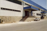 Steel framed factory building in Yemen