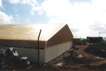 Factory Building during construction
